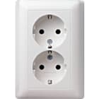 GIRA - GIR078803 SCHUKO 2f Vollpl. o.Kr. STK Standard 55