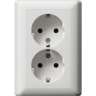 GIRA - GGI078804 DOP.SCHUKO P.CPL. S./GRAFFA MI GIRA STAN