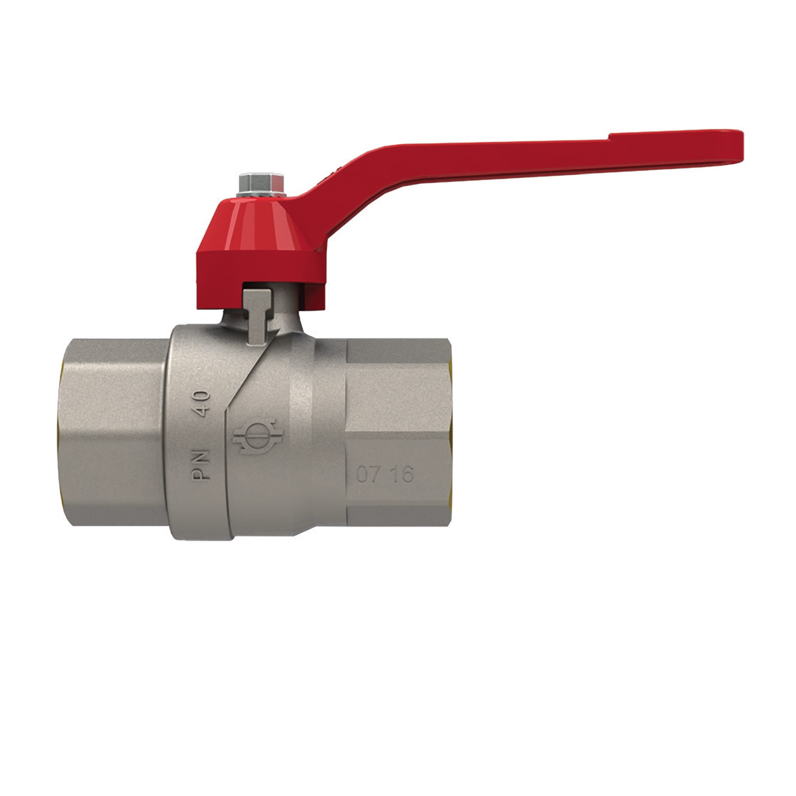 F.I.V. - FVR08007212 VALVOLA SFERA FF 21/2 LEVA ROSSA