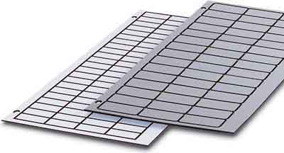 PHOENIX CONTACT - PHC0815208 GPE 27X18 WH/R SCHEDA DI SIGLATURA