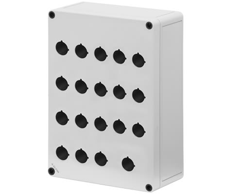 NEW ELFIN SRL - NEW080C1825-9P19C CASSETTA TPLAST 18OX254X90 19F