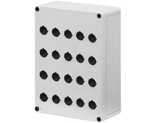 NEW ELFIN SRL - NEW080C1825-9P20 CASSETTA TPLAST.180X254X90 20F