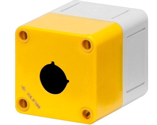NEW ELFIN SRL - NEW080CS0606-8GP1 CASSETTA PS 65X65X81 COP.GIALLO 1F