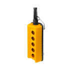 NEW ELFIN SRL - NEW080R200-GP5 PULS.REMOTA 200MM GIALLA 5 FORI