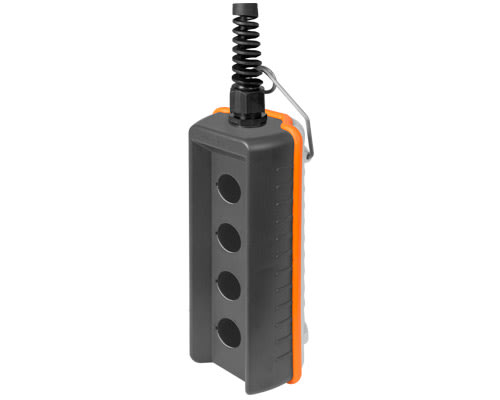 NEW ELFIN SRL - NEW080R200-P4 PULS.REMOTA 200MM GRIGIA 4 FORI