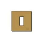VIMAR SPA - VIW08605.BR PLACCA 1M ALLUM. SCATTO BRONZO