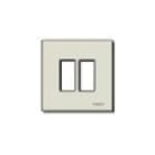 VIMAR SPA - VIW08606 Placca 2M allum. scatto oro