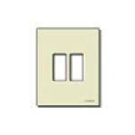 VIMAR SPA - VIW08606.A PLACCA 2M RESINA SCATTO AVORIO