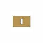 VIMAR SPA - VIW08635.BR Placca 1M allum. scatto bronzo
