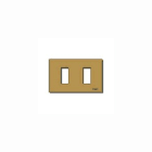 VIMAR SPA - VIW08636.BR Placca 2M allum. scatto bronzo