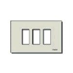 VIMAR SPA - VIW08637 PLACCA 3M ALLUM. SCATTO ORO