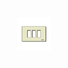 VIMAR SPA - VIW08637.A Placca 3M resina scatto avorio