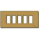 VIMAR SPA - VIW08639.BR PLACCA 5M ALLUM. SCATTO BRONZO
