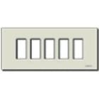 VIMAR SPA - VIW08639 Placca 5M allum. scatto oro