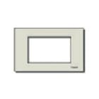 VIMAR SPA - VIW08657 PLACCA 3MSP ALLUM.SCATTO ORO