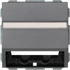 GIRA - GIR087028 CALOTTA DATI AP + CT SYSTEM 55 ANTRACITE