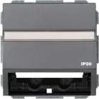 GIRA - GIR087067 CALOTTA DATI AP + CT GIRA TX_44 ANTRACIT