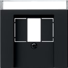 GIRA - GIR0876005 Abd. BSF TAE USB System 55 Schwarz m