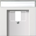 GIRA - GIR0876112 COPERTURA CT TAE+STEREO+USB GIRA F100 BN