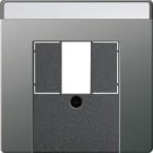GIRA - GIR0876600 Abd. BSF TAE USB System 55 Edelstahl