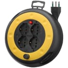 VIMAR SPA - VIW0P32713 Avvolgicavo 16A 4 uscite universali 4m