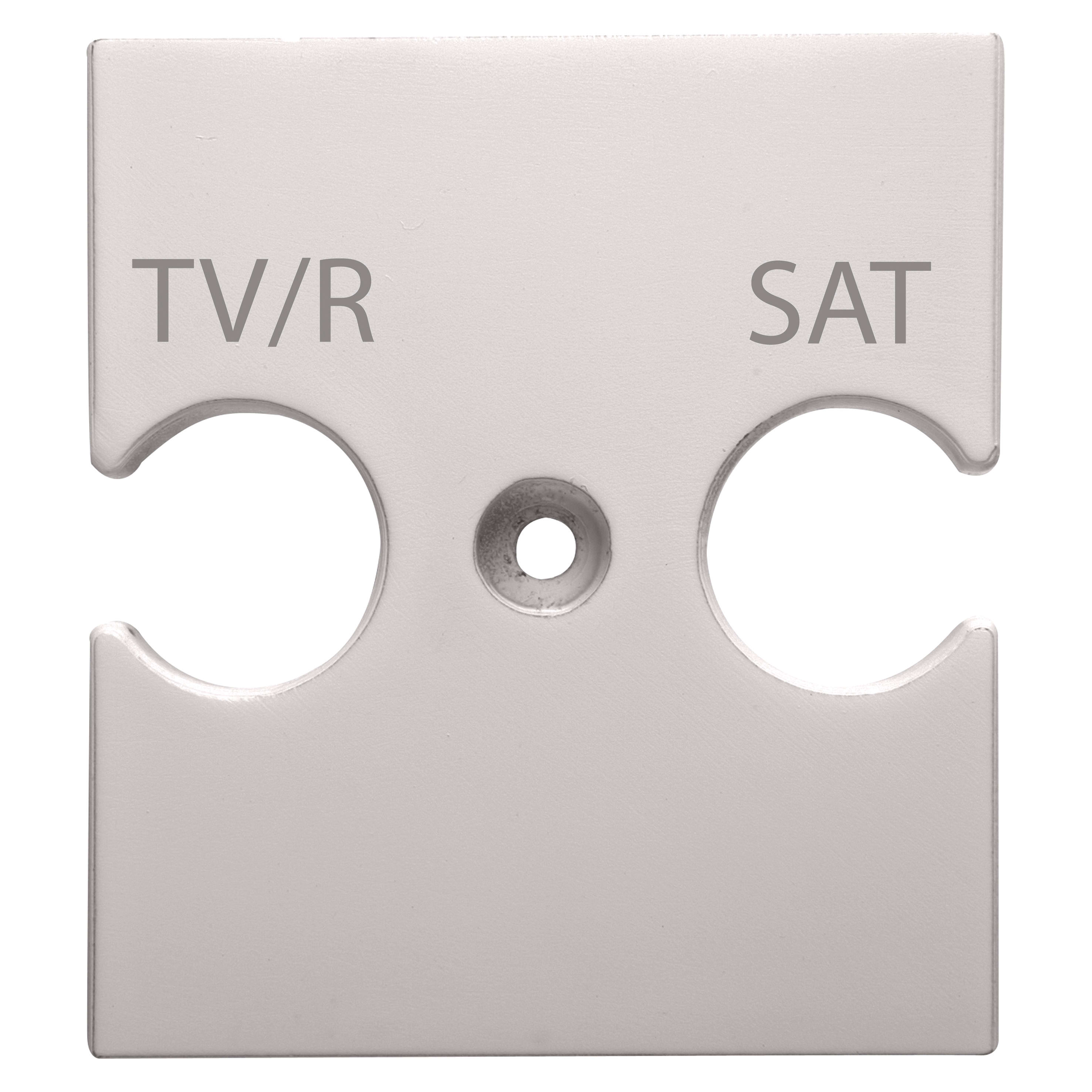 GEWISS - GEWGW13387 SUPPORTO UNIVERSALE - PRESE COMBINATE TV/R-SAT - NATURAL BEIGE SATINATO - CHORUSMART