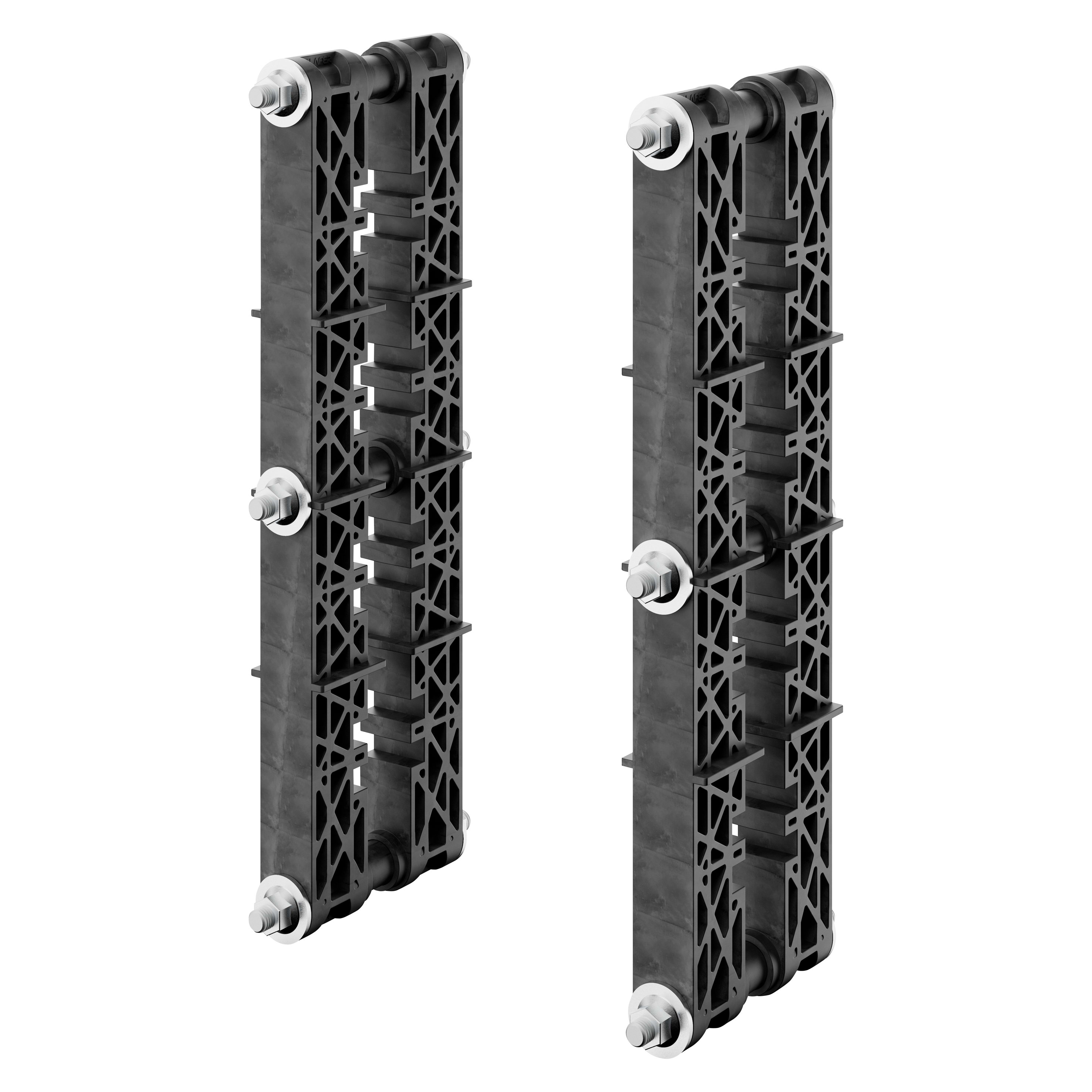 GEWISS - GEWGWD3746 COPPIA DI PORTABARRE - PER BARRE SAGOMATE - 800-1250-1600A - PER STRUTTURE P=600-800 - PER QDX 1600H