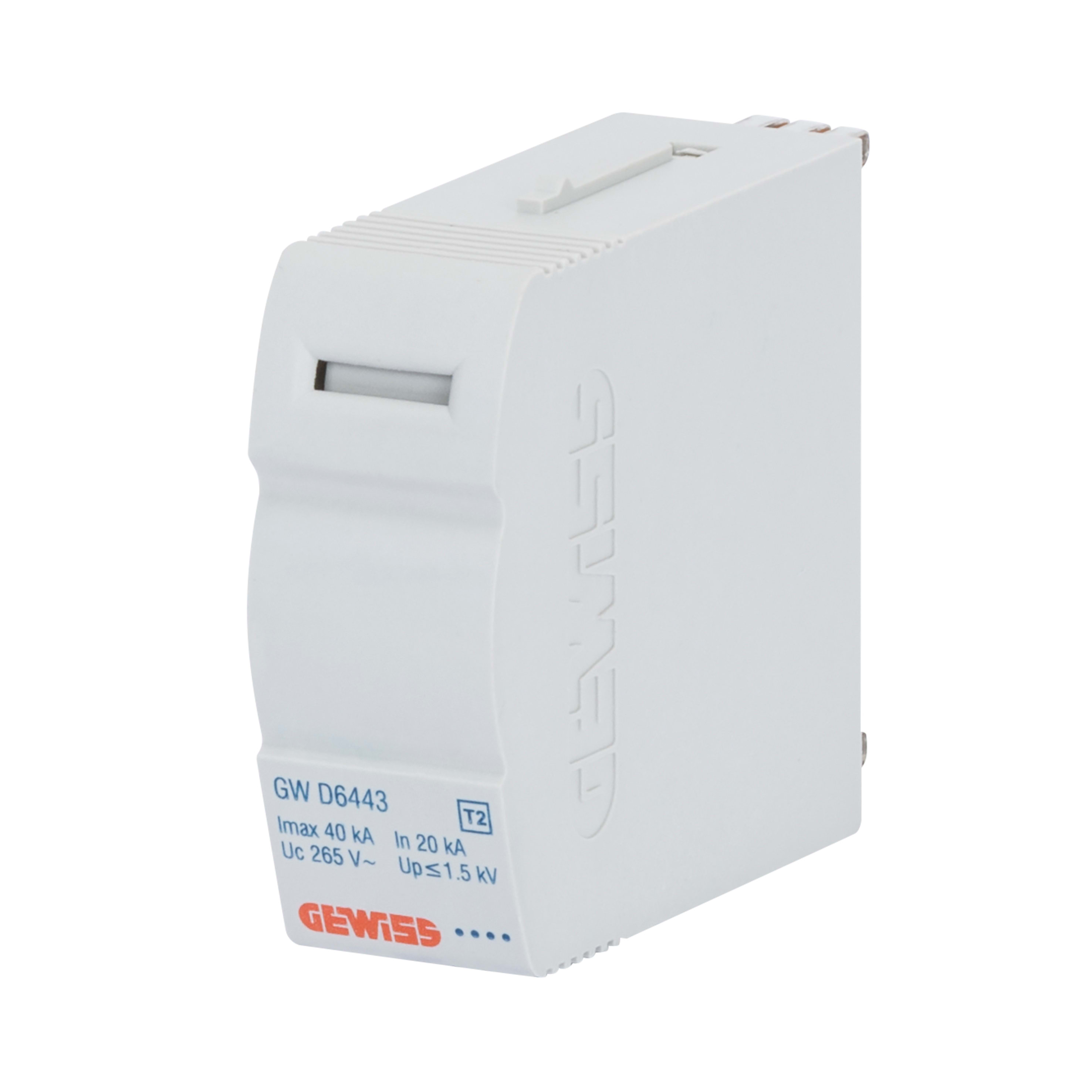GEWISS - GEWGWD6453 LST - CARTUCCIA NEUTRO 50KA T1+2