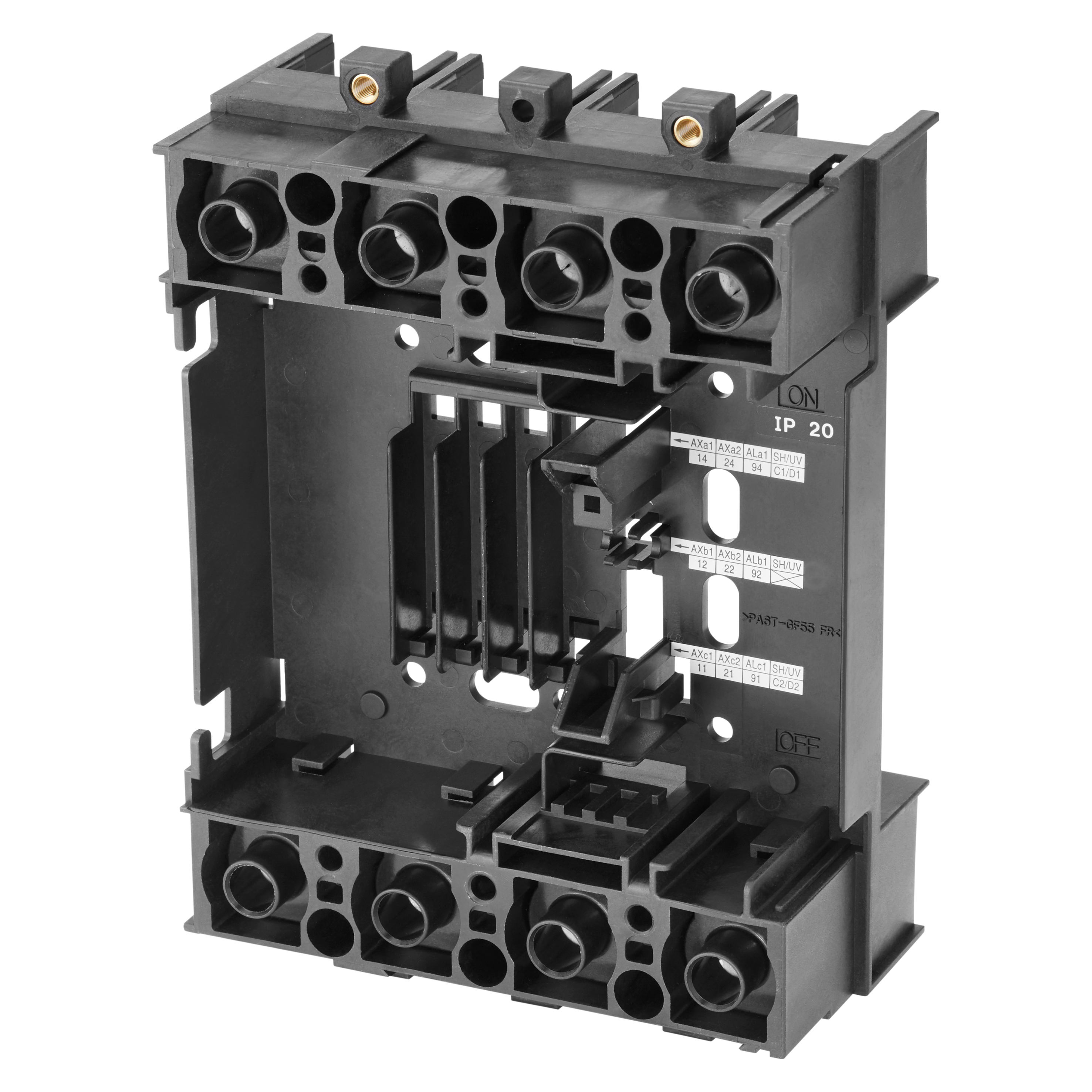 GEWISS - GEWGWD8686 BASE FISSA PER INTERRUTTORI RIMOVIBILI - PER MSX/E/M400-630 4P