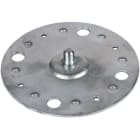 DEHN ITALIA SPA - DEH297015 PIASTRA DI FISSAGGIO D 100MM FE/TZN