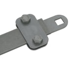 DEHN ITALIA SPA - DEH380129 MORSETTO IN INOX CON FORO QUADRO D 11MM