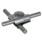 DEHN ITALIA SPA - DEH391066 MORSETTO MV INOX XTD 10MM VITE PIATTA