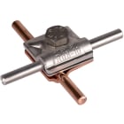 DEHN ITALIA SPA - DEH390657 MORSETTO MV CU-AL PER TD 8MM / TD 8-10MM