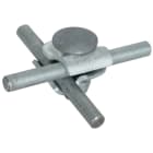 DEHN ITALIA SPA - DEH390250 MORSETTO MMV FE/TZN PER TD 6-8MM