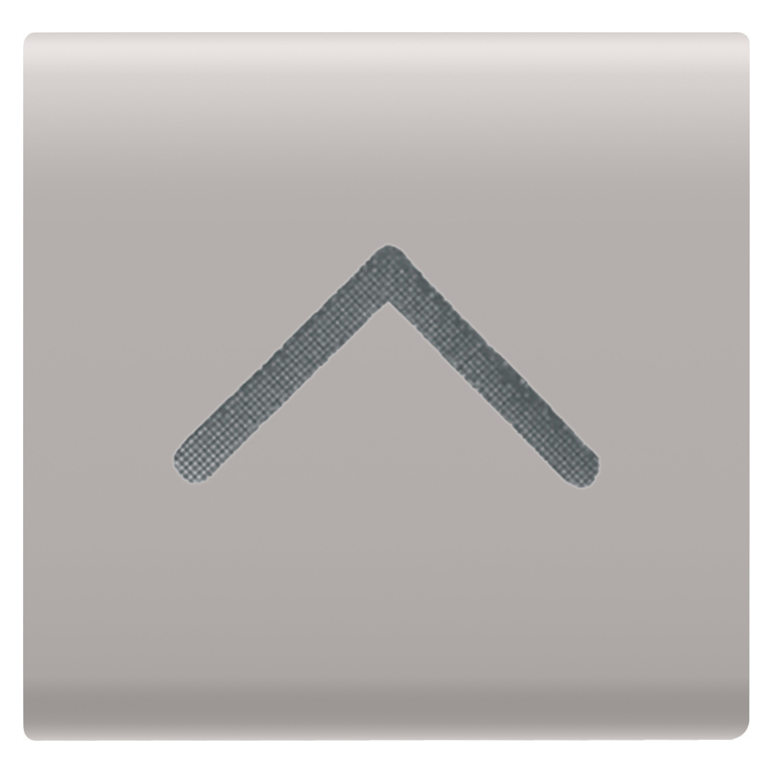 GEWISS - GEWGW13545 TASTO INTERCAMBIABILE - 22X22mm - FRECCIA VERTICALE - NATURAL BEIGE SATINATO - CHORUSMART