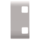 GEWISS - GEWGW13553 TASTO INTERCAMBIABILE PER PULSANTIERA - DA COMPLETARE CON 2 LENTI - 1 MODULO - NATURAL BEIGE - CHORUSMART