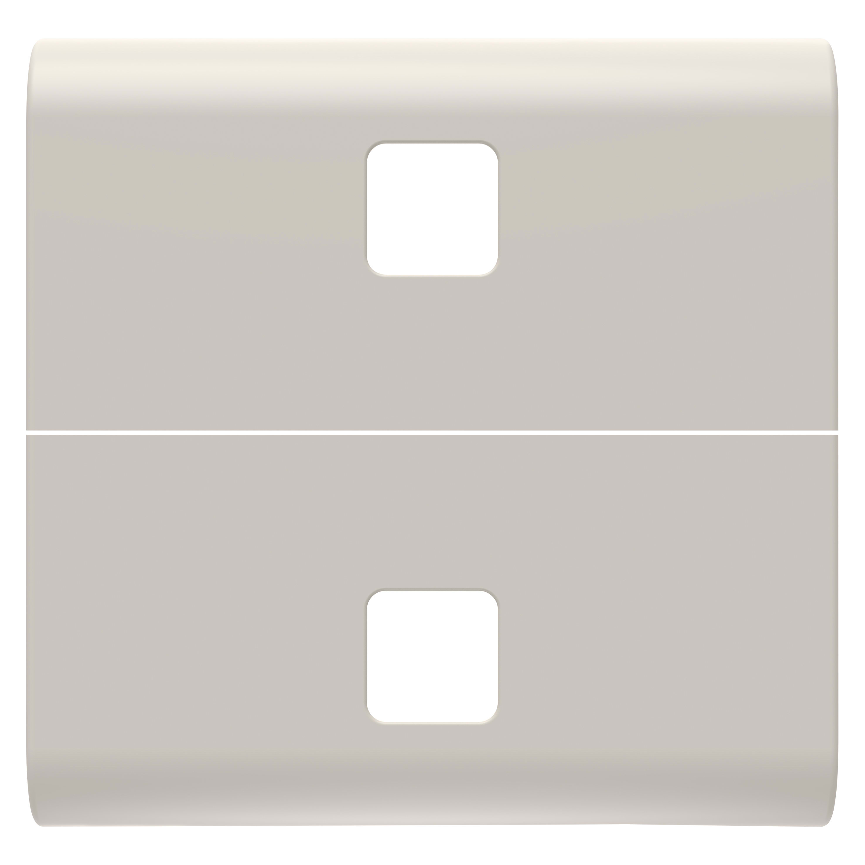 GEWISS - GEWGW13554S TASTO INTERC.2 LENTI 2M NAT.BEIGE