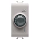 GEWISS - GEWGW13575 REGOLATORE ELETTRONICO UNIVERSALE ROTATIVO - 230 V ac 50 Hz - NATURAL BEIGE SATINATO - 1 MODULO - CHORUSMART