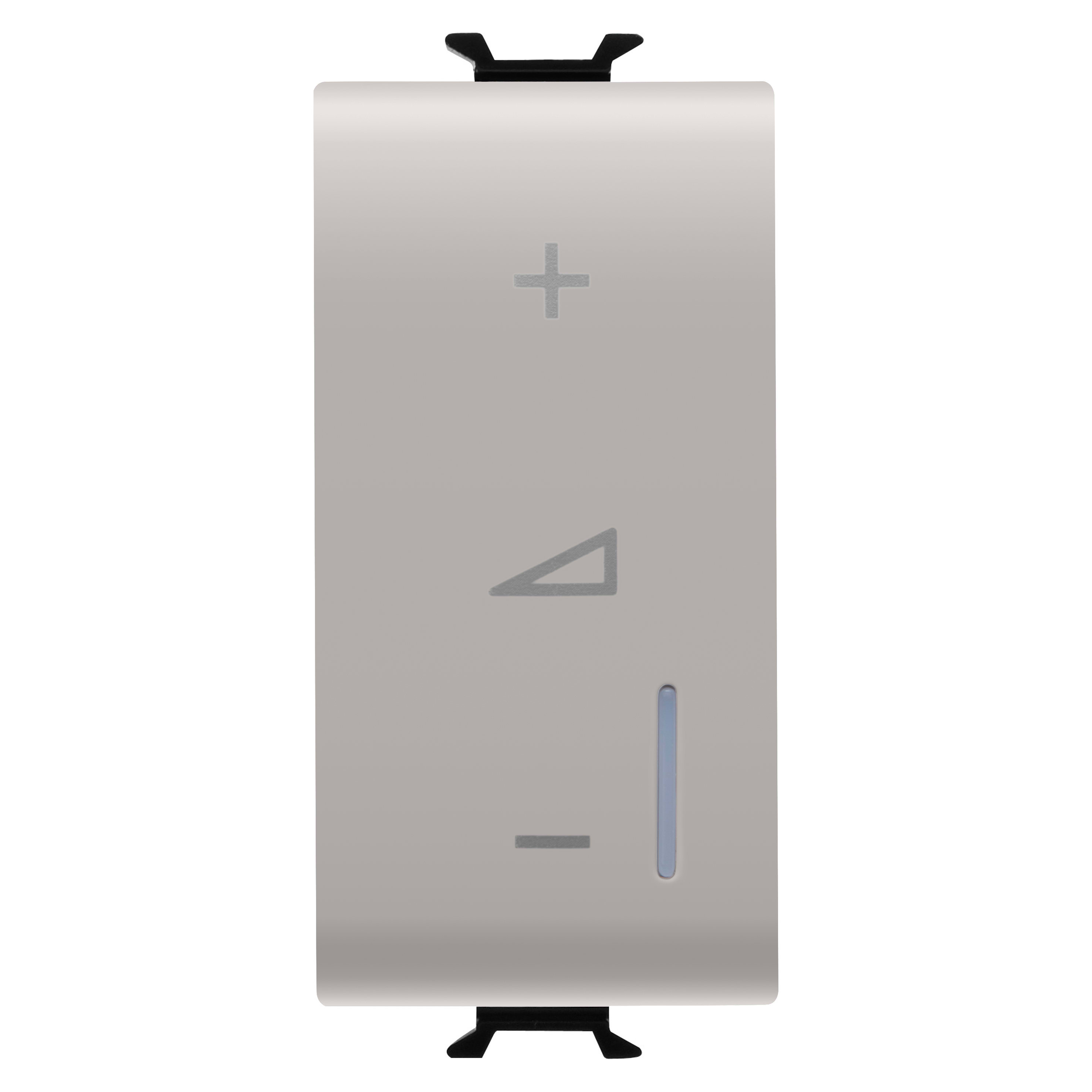 GEWISS - GEWGW13572A REGOLATORE ELETTRONICO UNIVERSALE - A PULSANTE - 230V ac 50/60Hz - 1 MODULO - NATURAL BEIGE SATINATO - CHORUSMART
