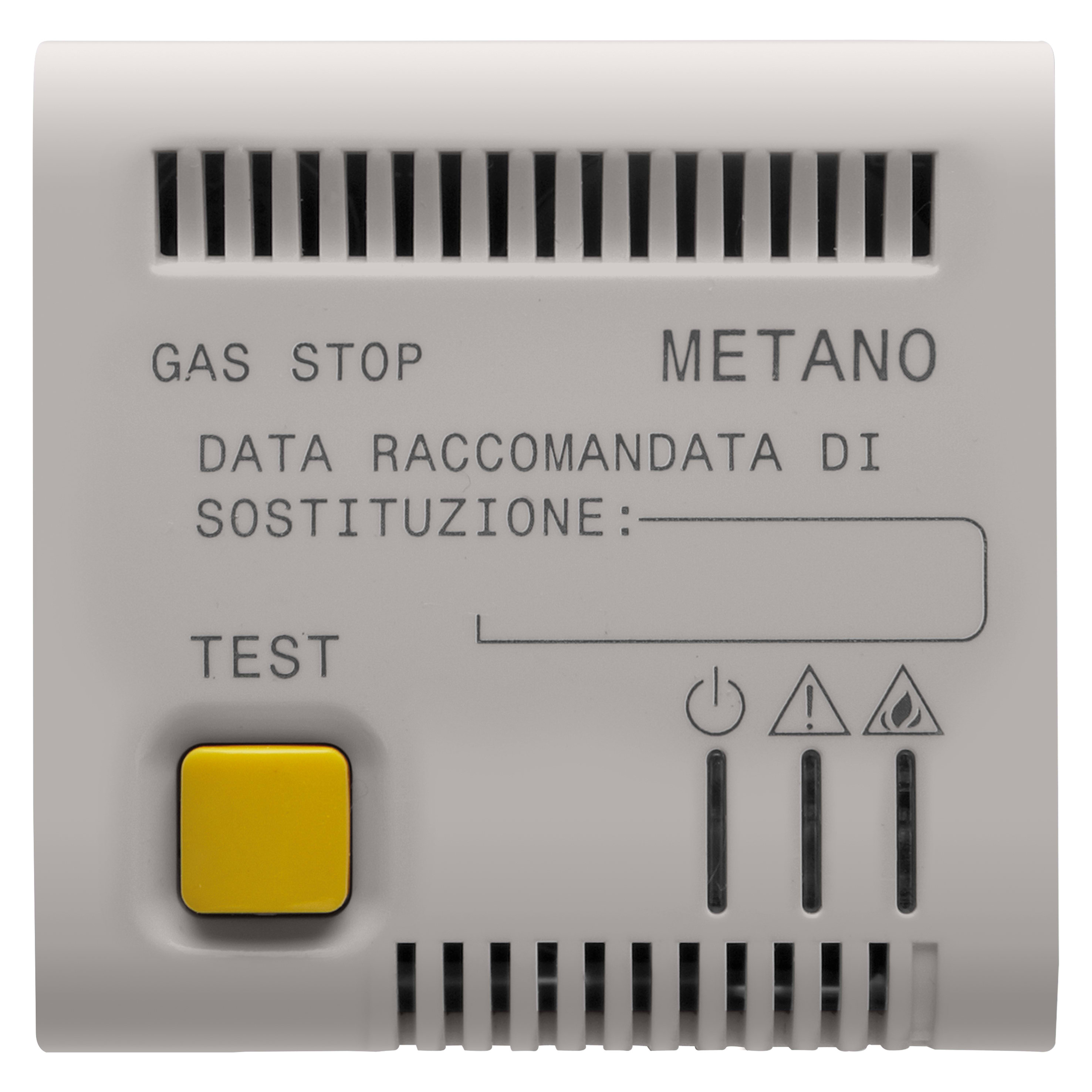 GEWISS - GEWGW13712 RIVELATORE GAS METANO - 12V ac/dc - 2 MODULI - NATURAL BEIGE SATINATO - CHORUSMART