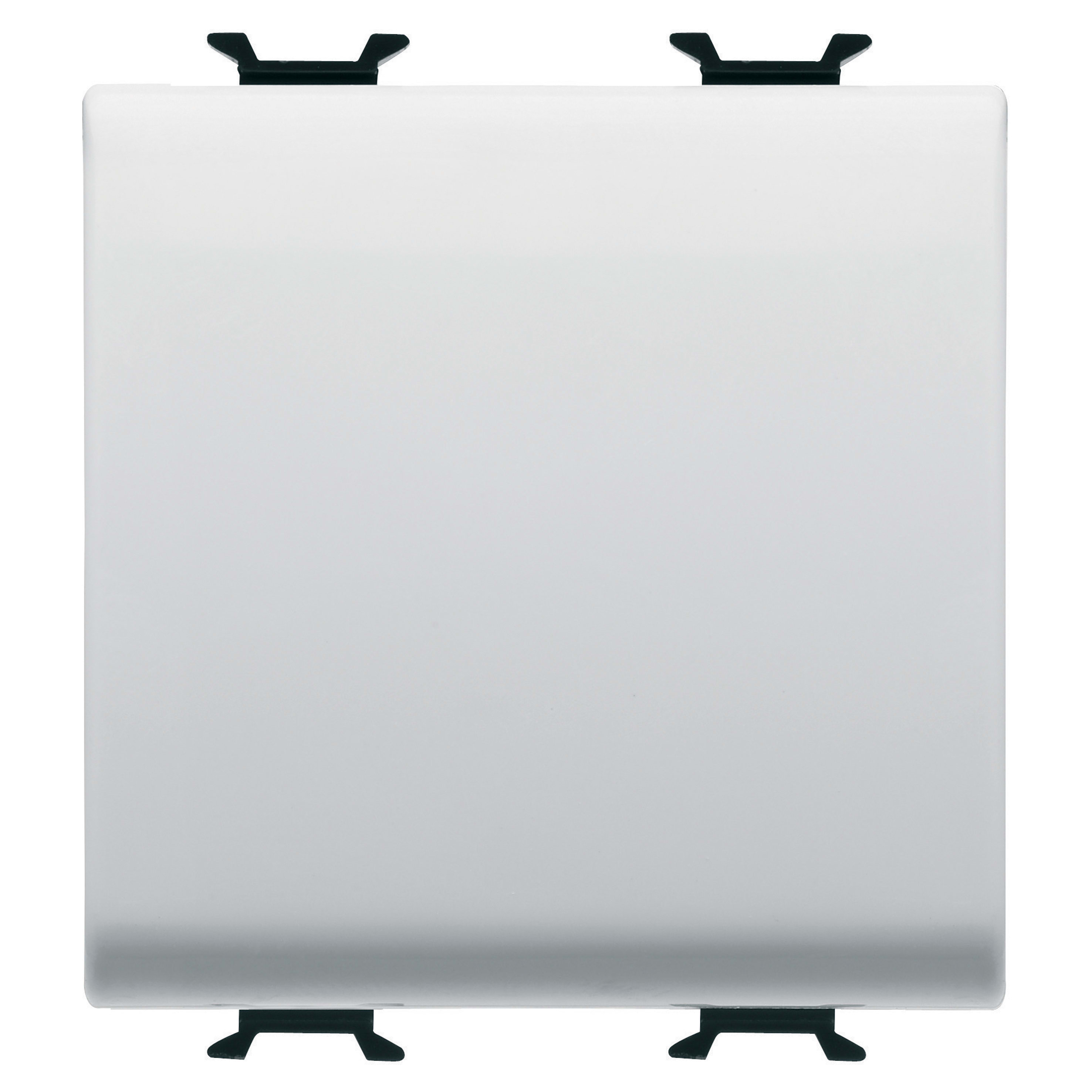 GEWISS - GEWGW15101 INVERTITORE UNIPOLARE 250V ac - 16AX - TASTO NEUTRO - 2 MODULI - BIANCO SATINATO - CHORUSMART