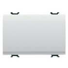 GEWISS - GEWGW15111 INVERTITORE UNIPOLARE 250V ac - 16AX - TASTO NEUTRO - 3 MODULI - BIANCO SATINATO - CHORUSMART