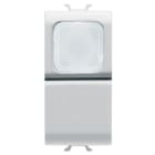 GEWISS - GEWGW15144 PULSANTE 1M 1P NA 16A SPIA TRASP.B.SAT