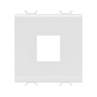 GEWISS - GEWGW15433 ADATTATORE PREDISPOSTO PER LALLOGGIAMENTO DI CONNETTORI DATI - TIPO AMP/KEYSTONE JACK - 2 MODULI - BIANCO SATINATO - CHORUSMART