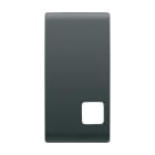 GEWISS - GEWGW12551 TASTO SING.GEMMA SING.PER PULS.KNX NERO