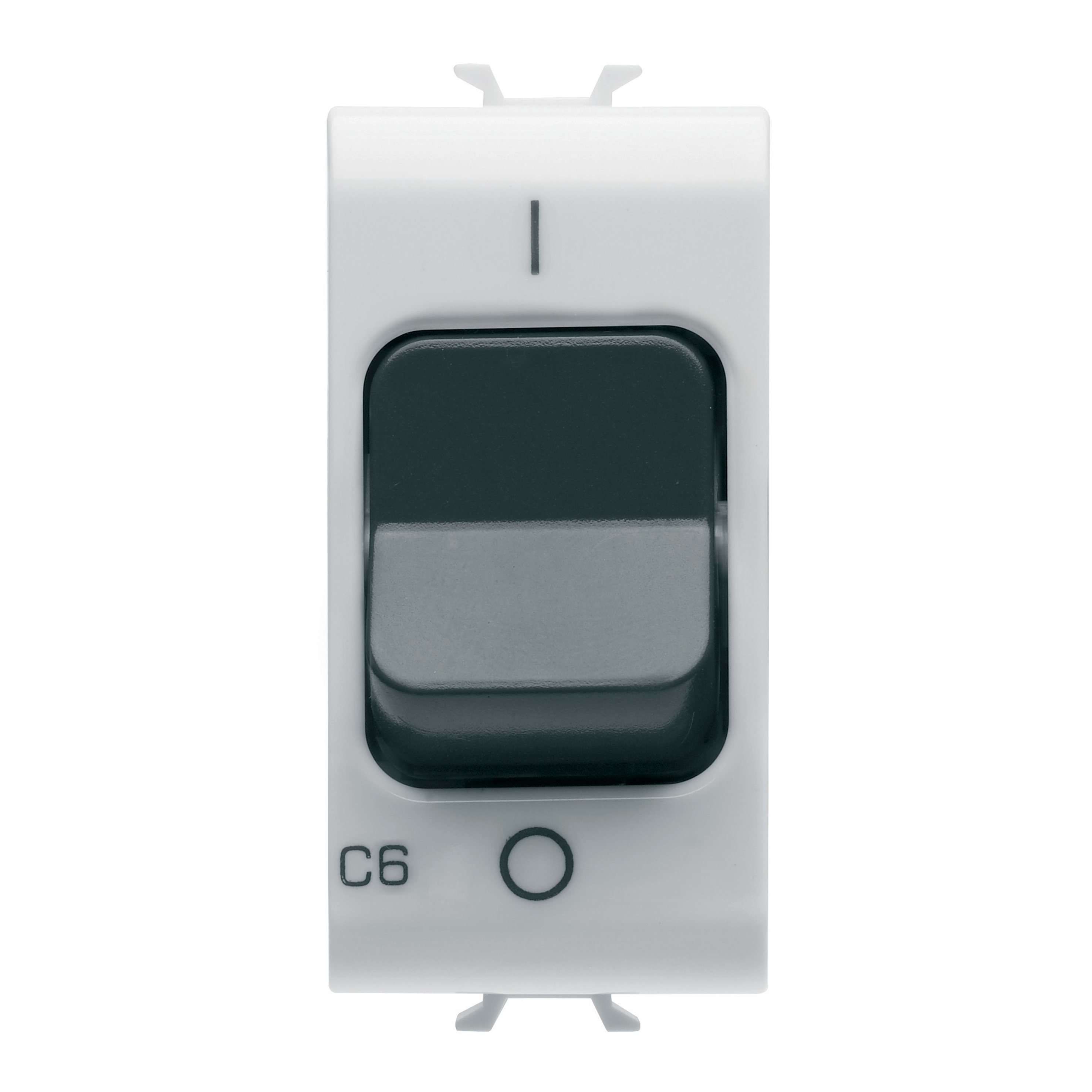 GEWISS - GEWGW15461 INTERRUTTORE AUTOMATICO MAGNETOTERMICO - CURVA C - 1P 6A 230Vac - 1 MODULO - BIANCO SATINATO - CHORUSMART