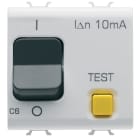 GEWISS - GEWGW15482 INT.DIF.M.1P+N C6 10MA 230V AC 3KA B.SAT