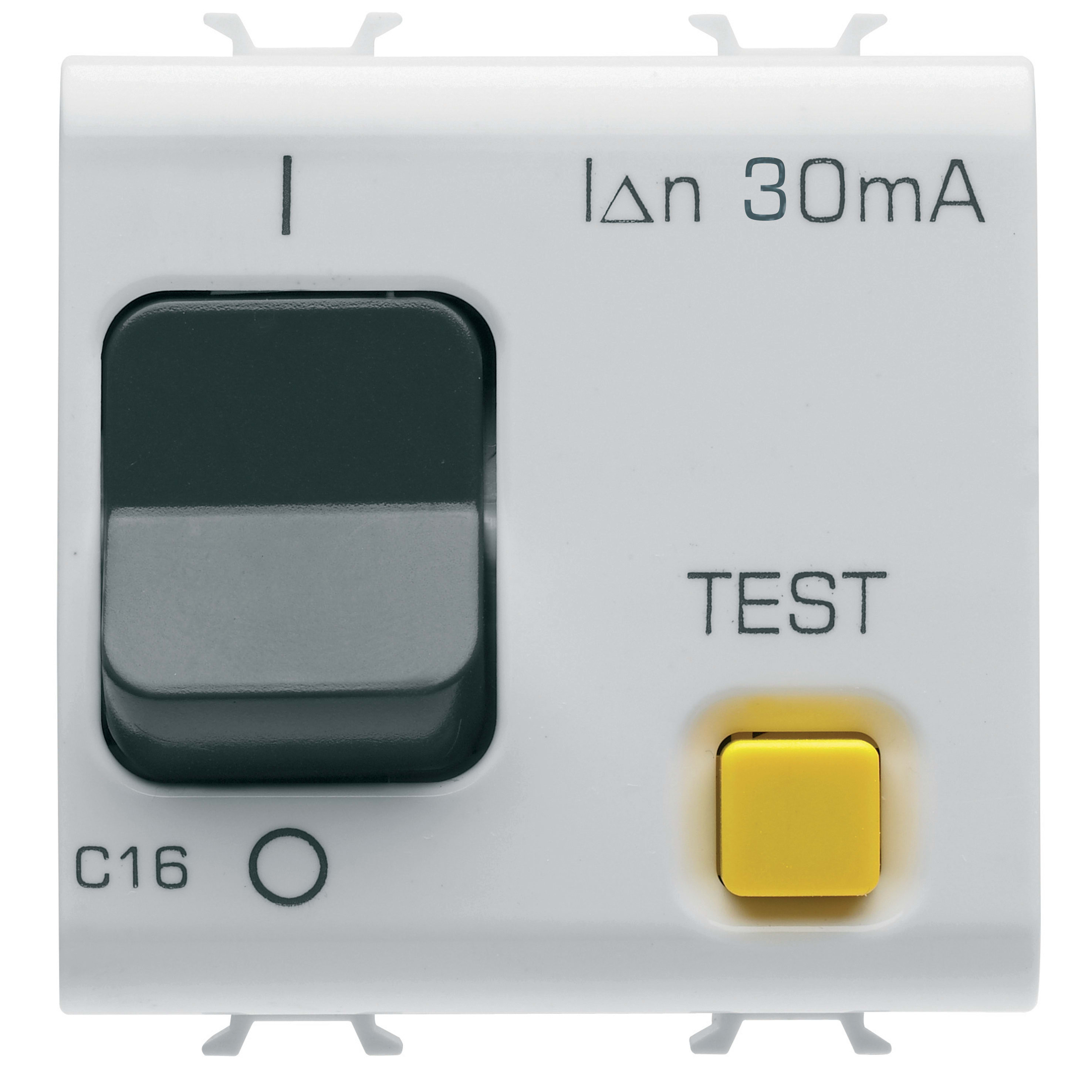 GEWISS - GEWGW15489 INTERRUTTORE AUTOMATICO MAGNETOTERMICO DIFFERENZIALE - CURVA C - CLASSE A - 1P+N 16A 230Vac 30mA - 2 MODULI - BIANCO SATINATO - CHORUSMART
