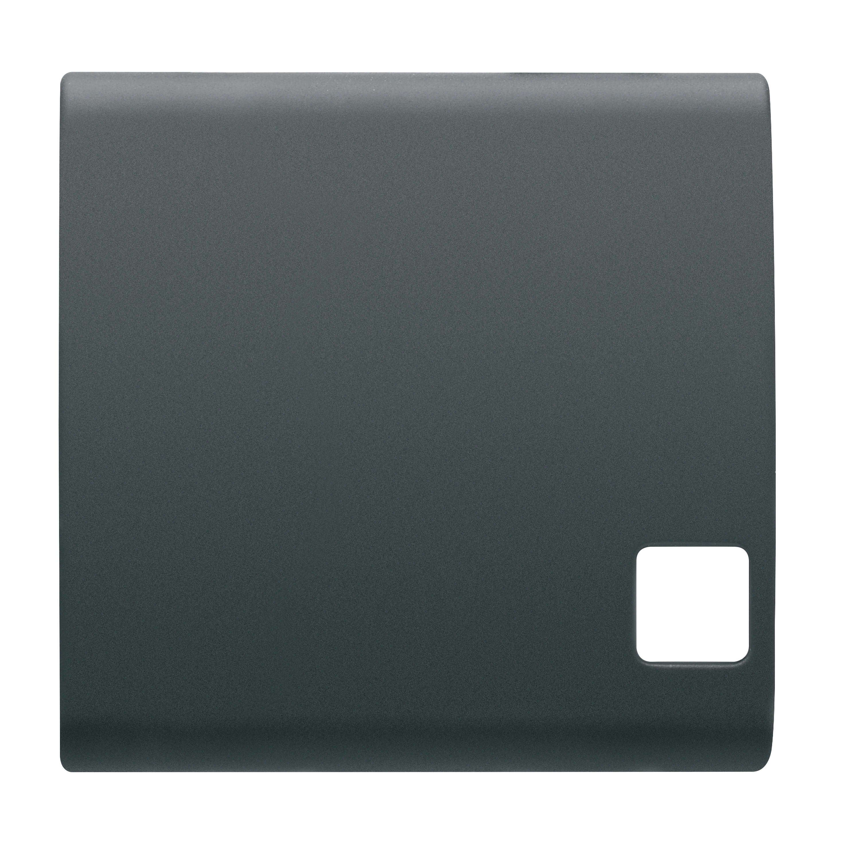 GEWISS - GEWGW12552 TASTO DOPPIO GEMMA SIN.PER PULS.KNX NERO