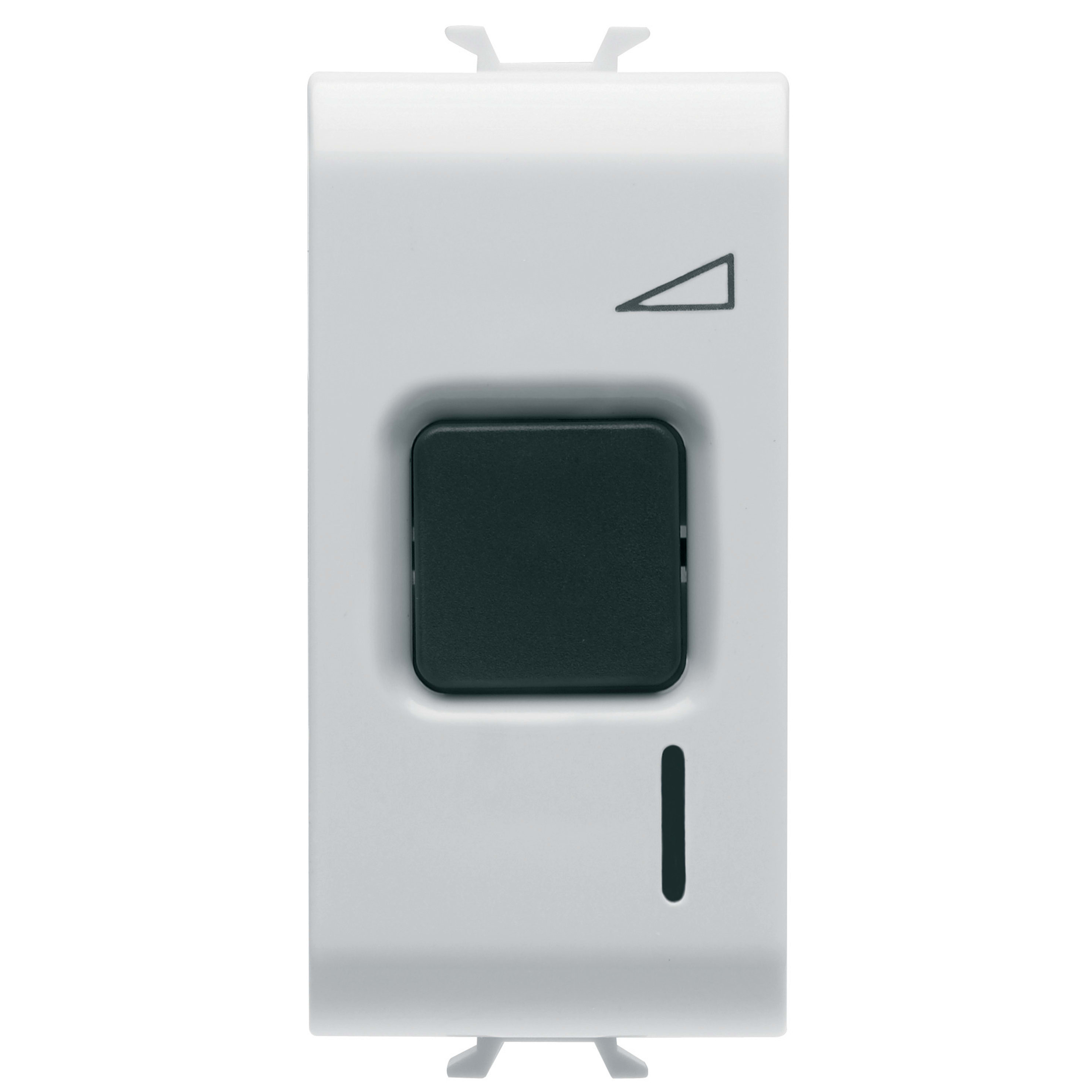 GEWISS - GEWGW15568 REGOLATORE ELETTRONICO A PULSANTE - 230V ac 50/60Hz - RESISTIVO 60-500W / INDUTTIVO 60-500VA - 1 MODULO - BIANCO SATINATO - CHORUSMART